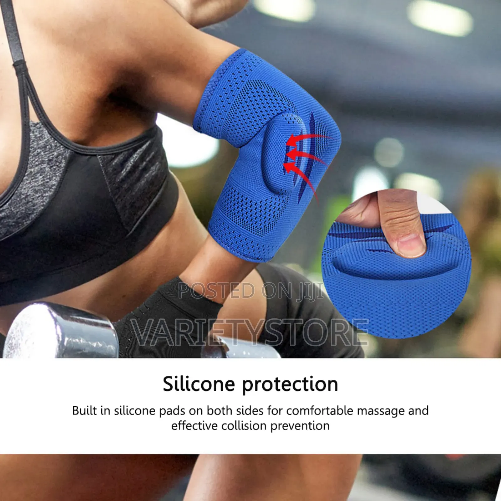 1pc Elbow Brace Pad Compression Support Arm Sleeve