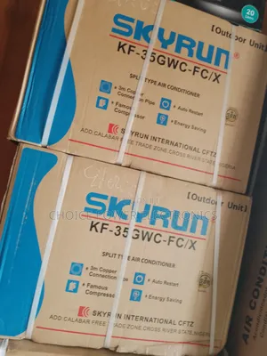 Brand Skyrun Ac 1.5hp.100%Copper. With Free Installation Kit