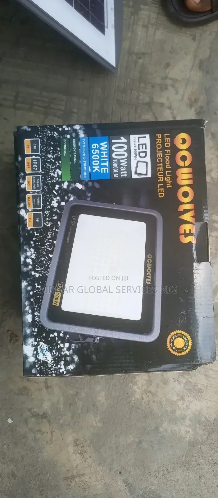 100w Qowolves Security Light