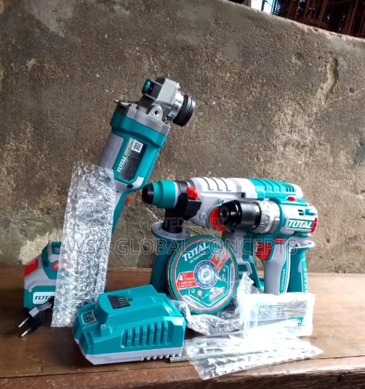 20v TOTAL Cordless Grinder,Rotary Hammer,Screw Machine