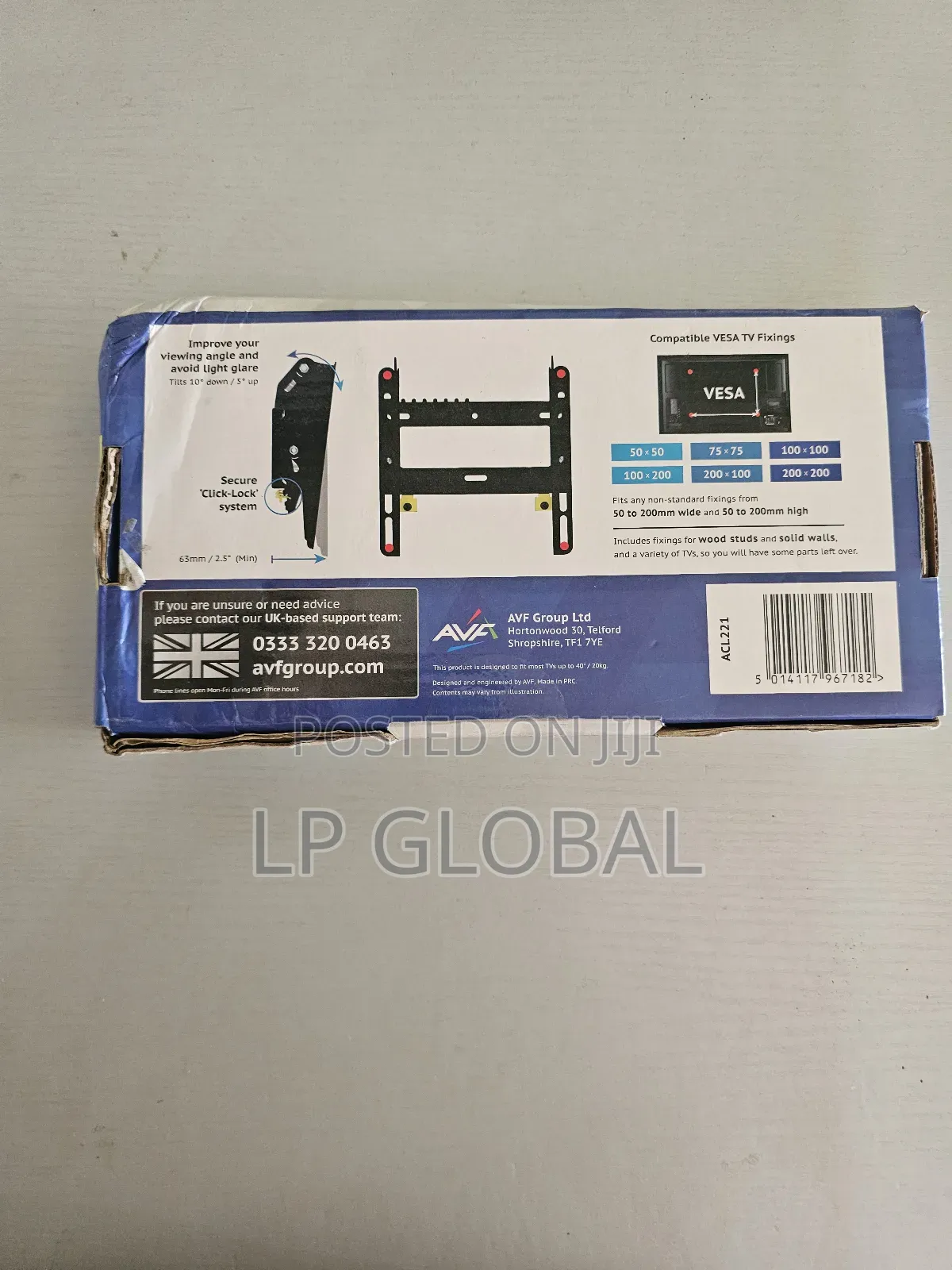Adjustable Tilt TV Wall Mount