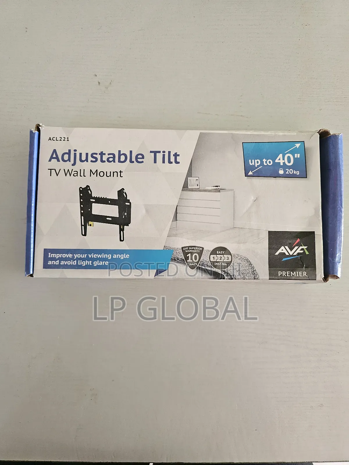 Adjustable Tilt TV Wall Mount
