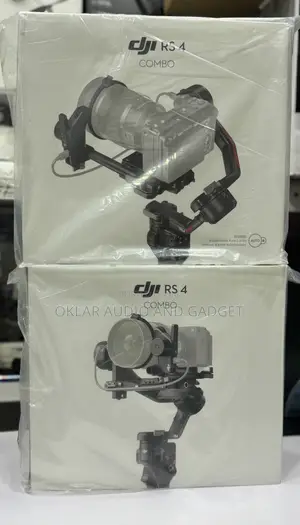 Dji Rs 4 Combo 3-Axis Gimbal Stabilizer for DSLR Cameras