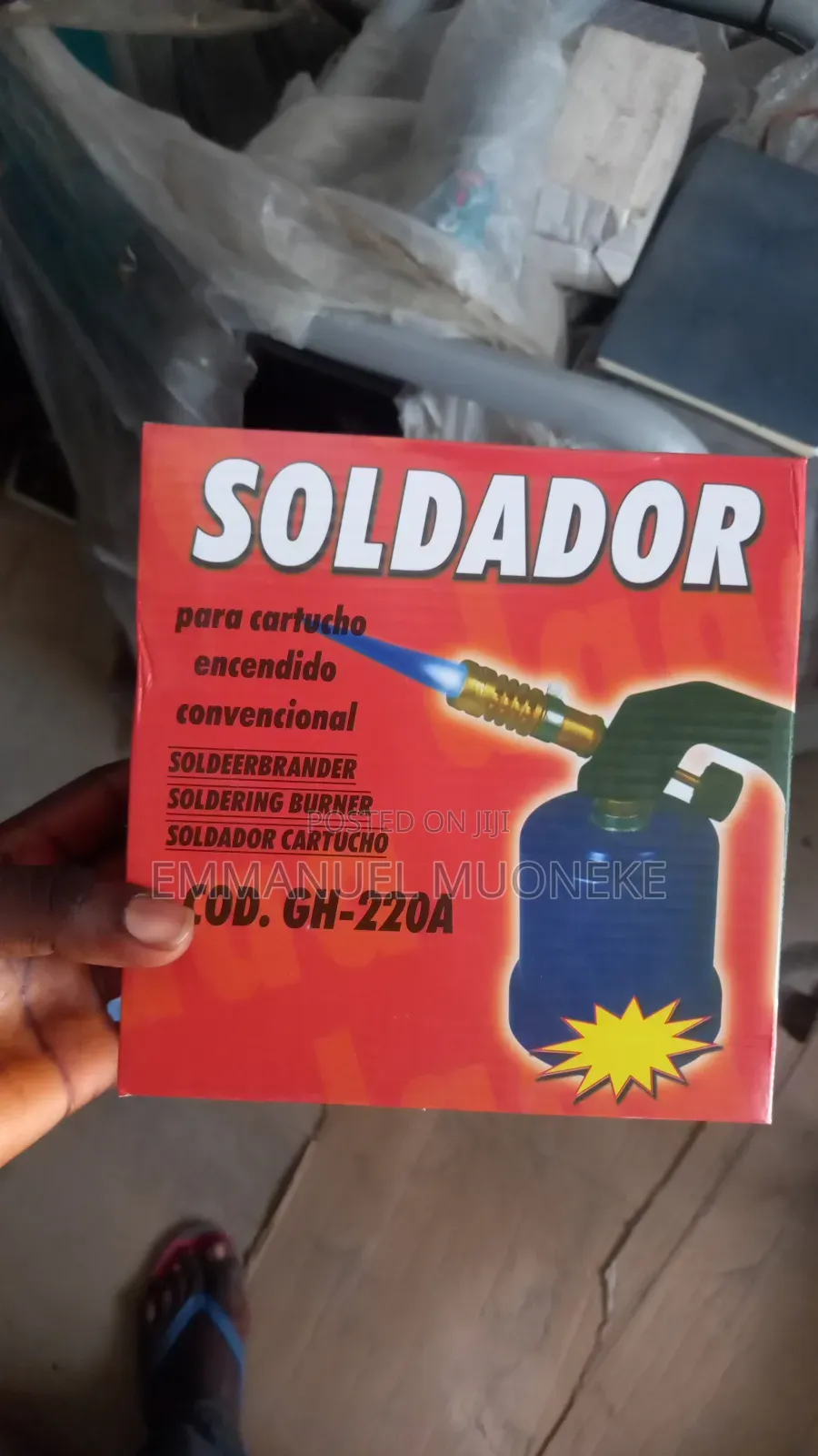Soldador Burnner