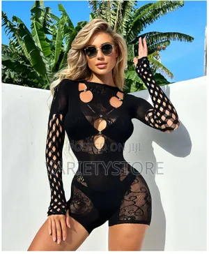 Women Bodycon Jumpsuits Mesh Short Bodysuit Party Club Wear