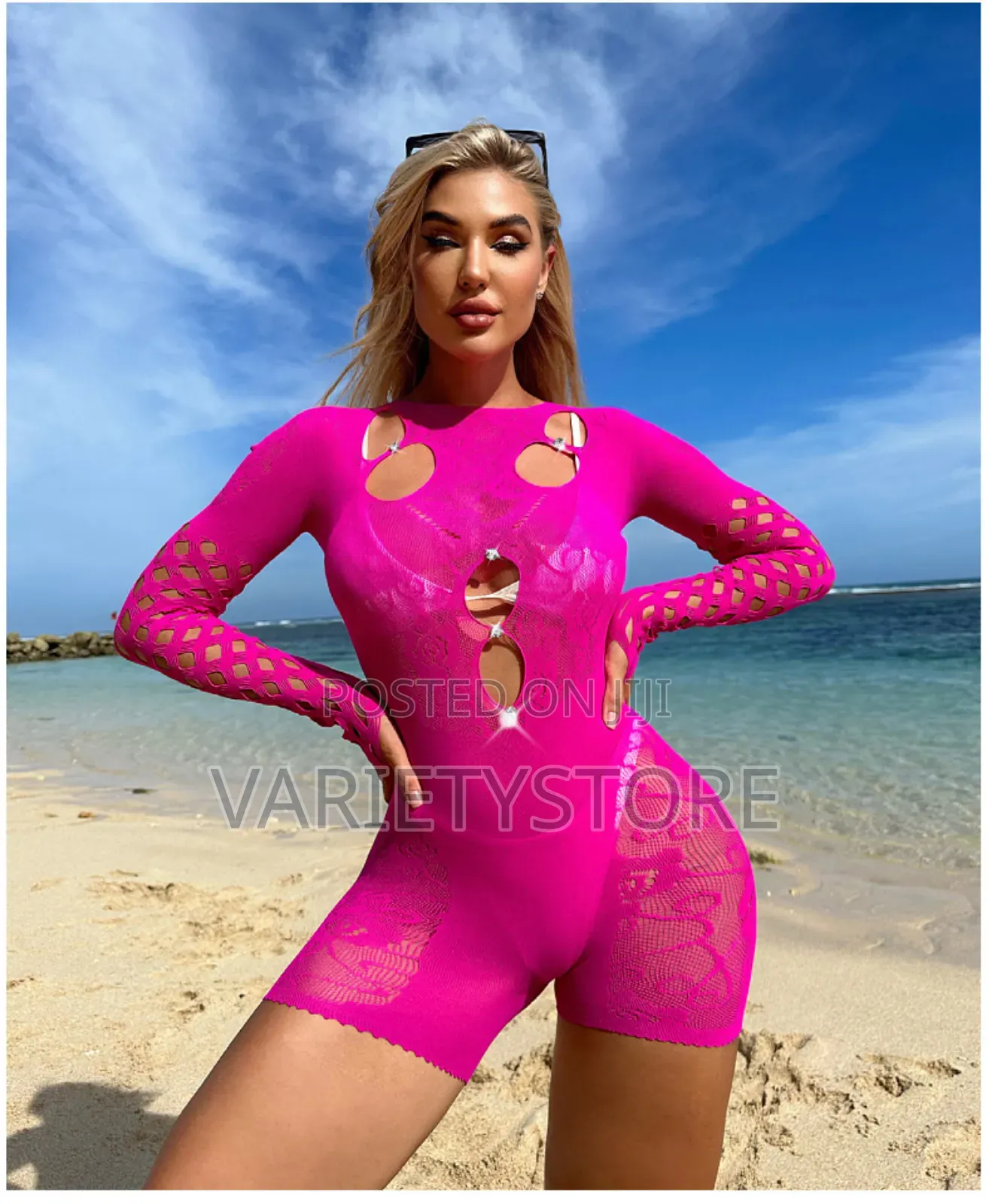 Women Bodycon Jumpsuits Mesh Short Bodysuit Party Club Wear