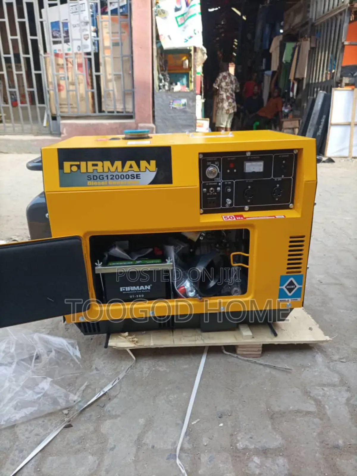 Fireman Soundproof Generator Full Copper Coil
