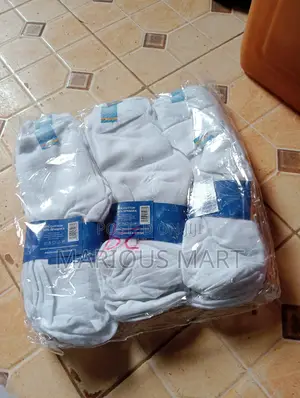 White Socks for School - 12 Pairs