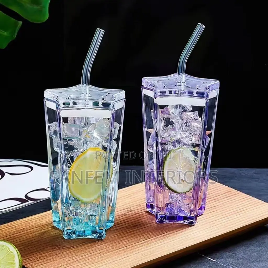 Star Cup With Straw