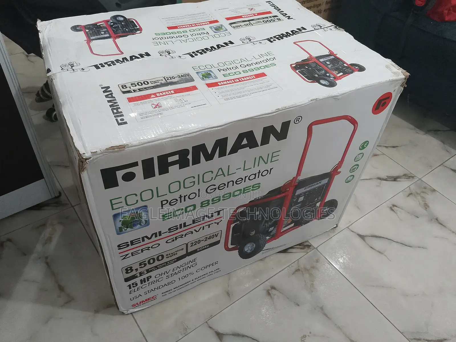 Premium Fireman Generator Eco08990es