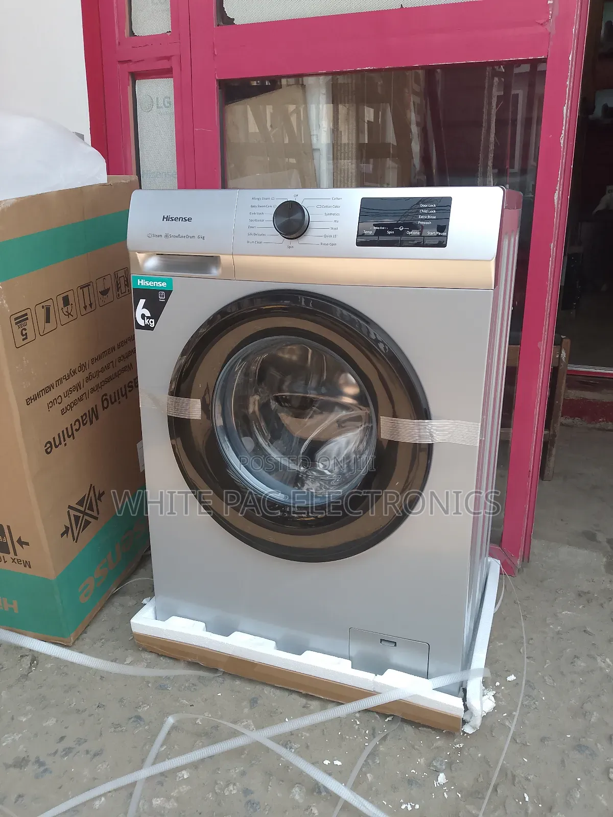 Original>Hisense 6kg Wash and Spin Front Loader Automatic