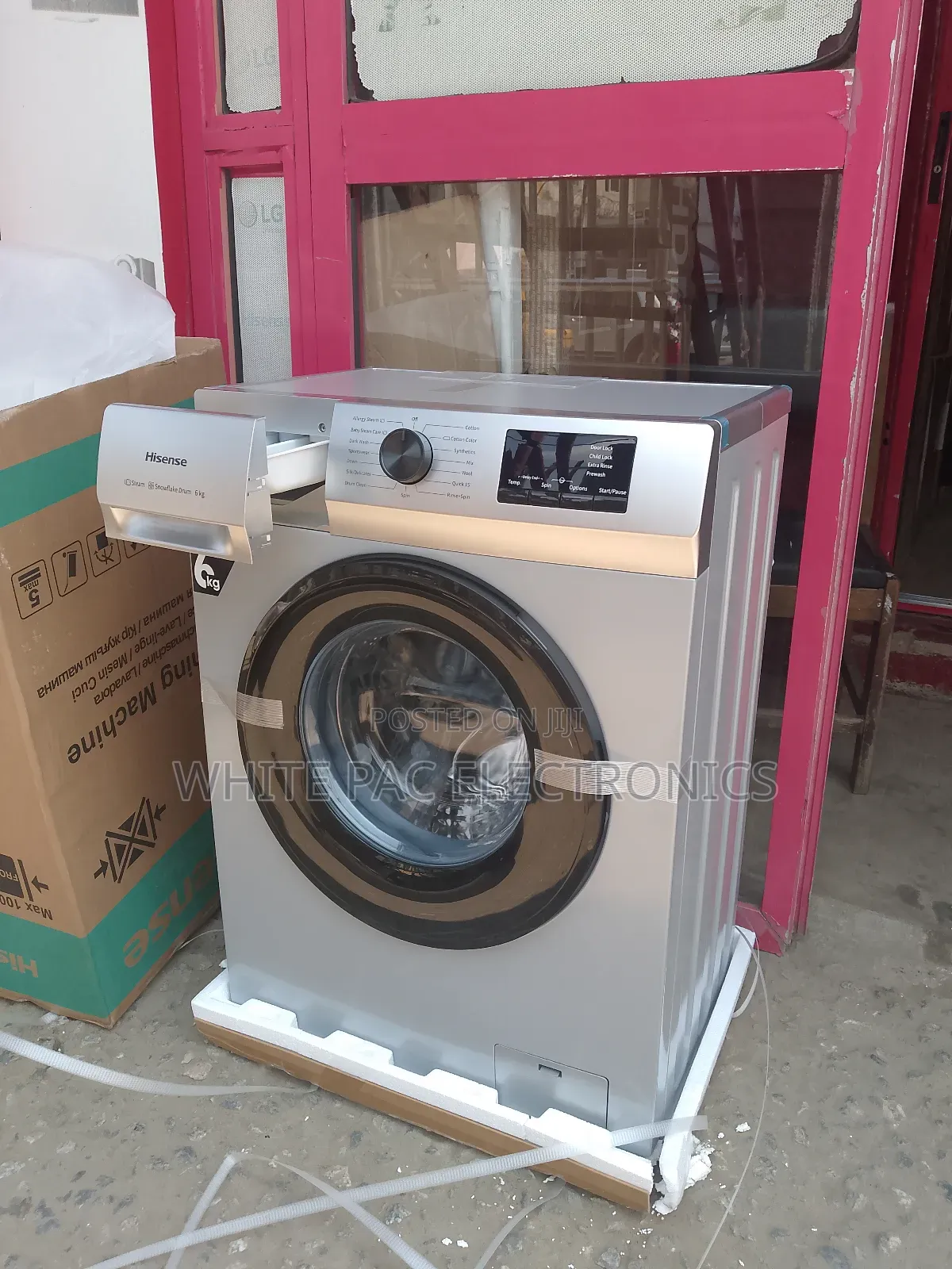 Original>Hisense 6kg Wash and Spin Front Loader Automatic