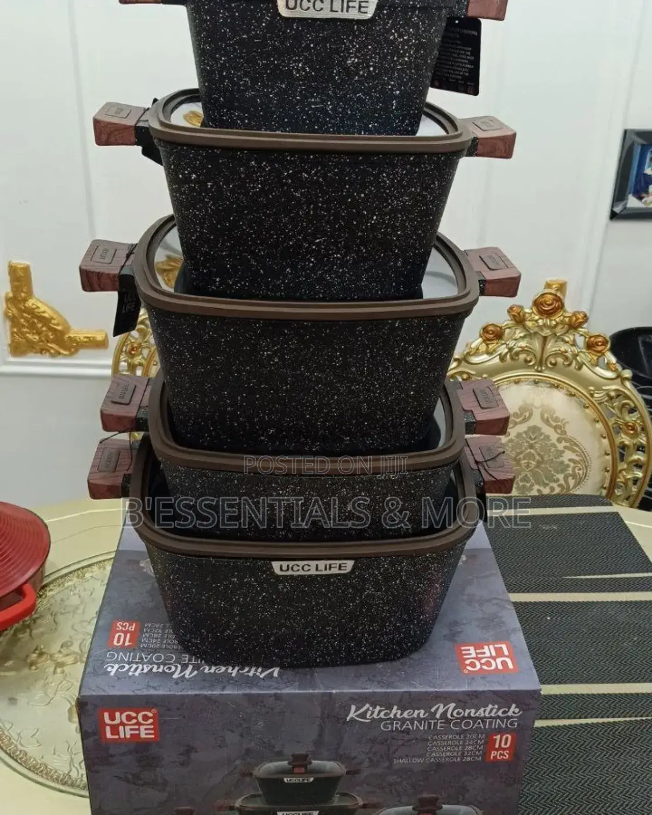 U210- Granite Pot Set