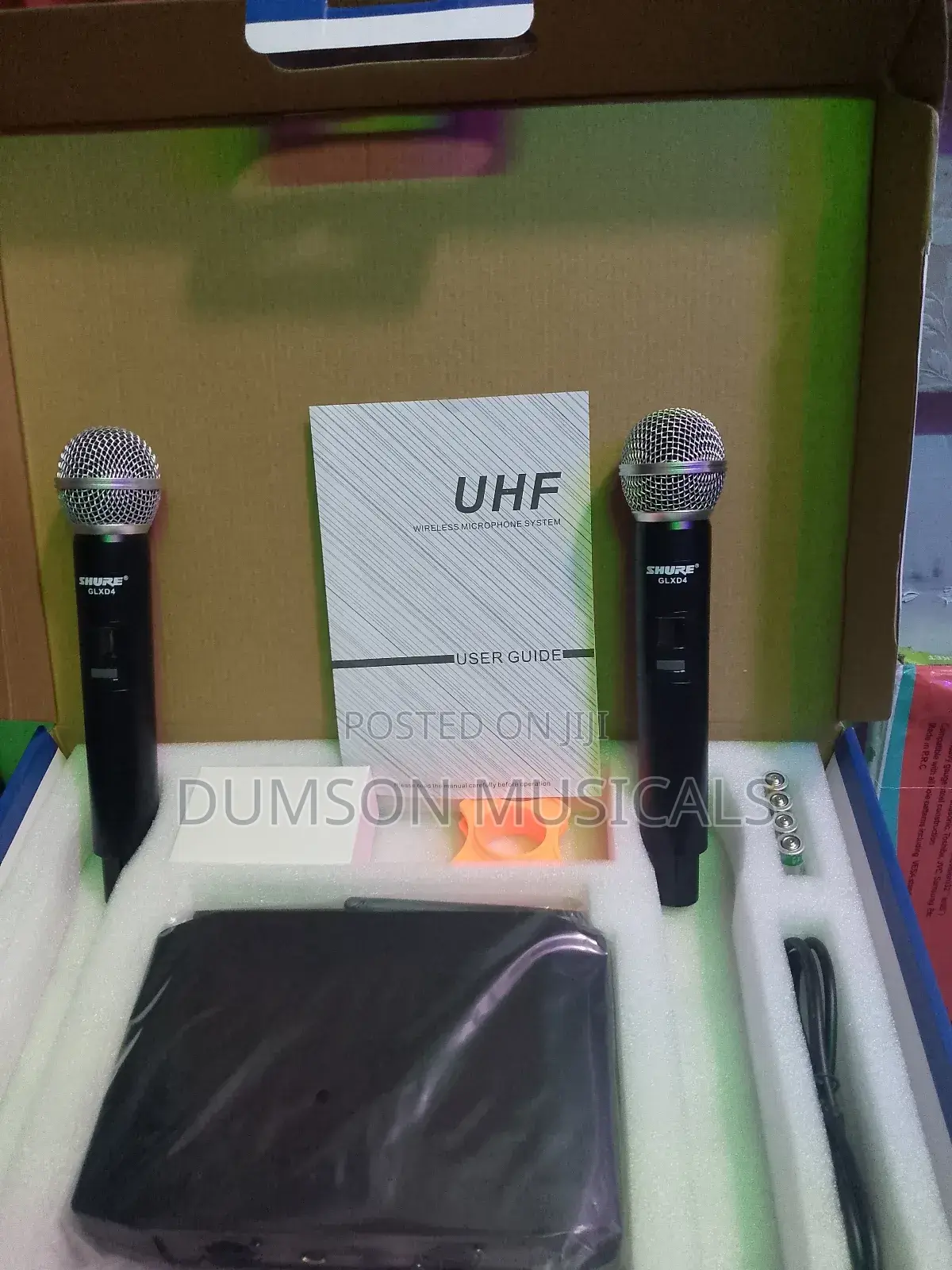 Shure Wireless Microphone UHF DLXD4
