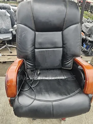 Big Wooden Executive Chair