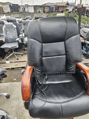 Big Wooden Executive Chair