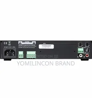 Audac Com108 Public Address Amplifier 80w At 70/100v
