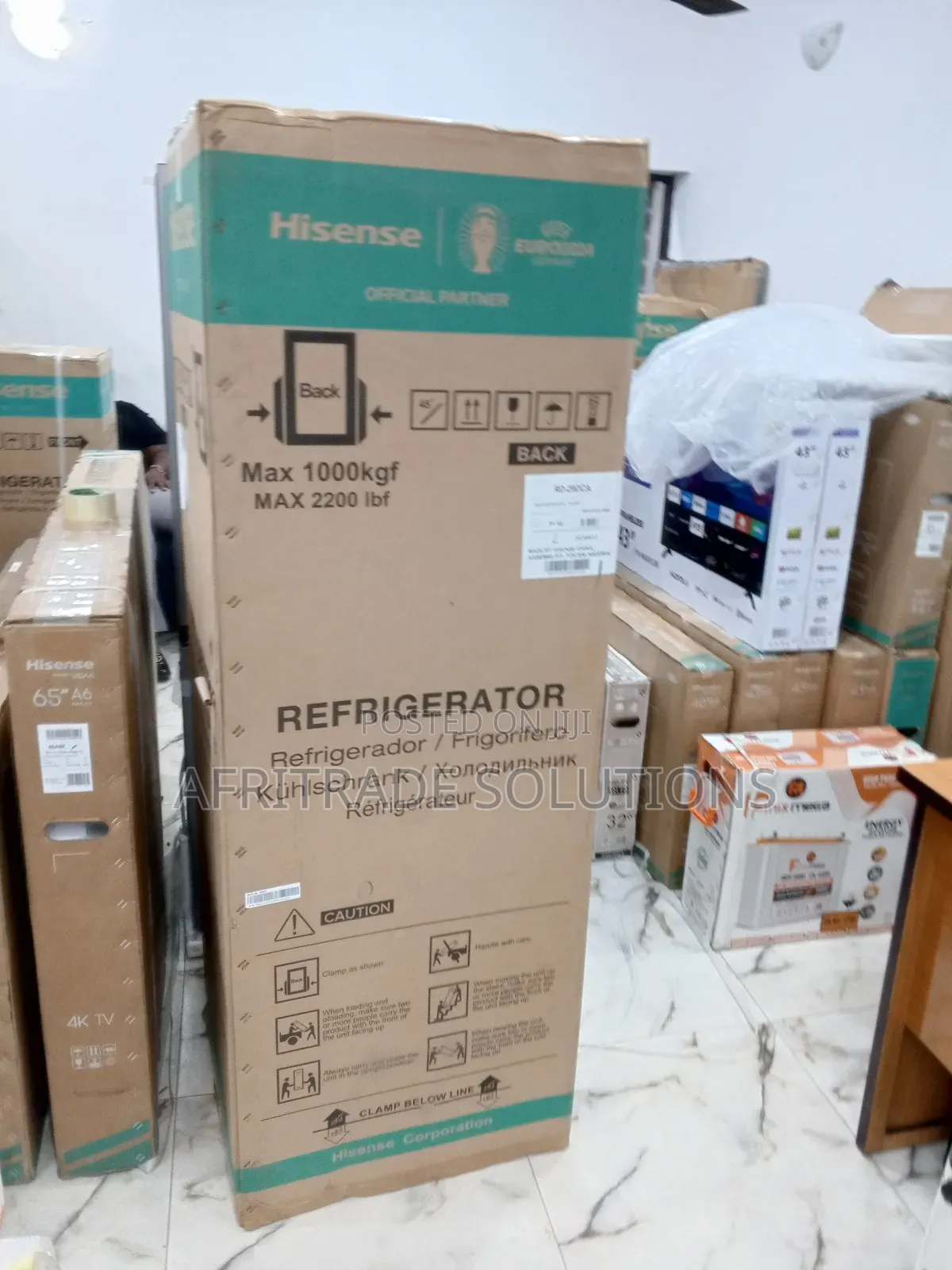 Hisense 29dca Spacious Fridge- Bottom Mount