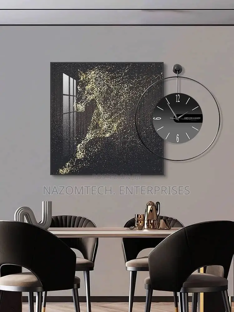 Beautiful Wallclock and Frame