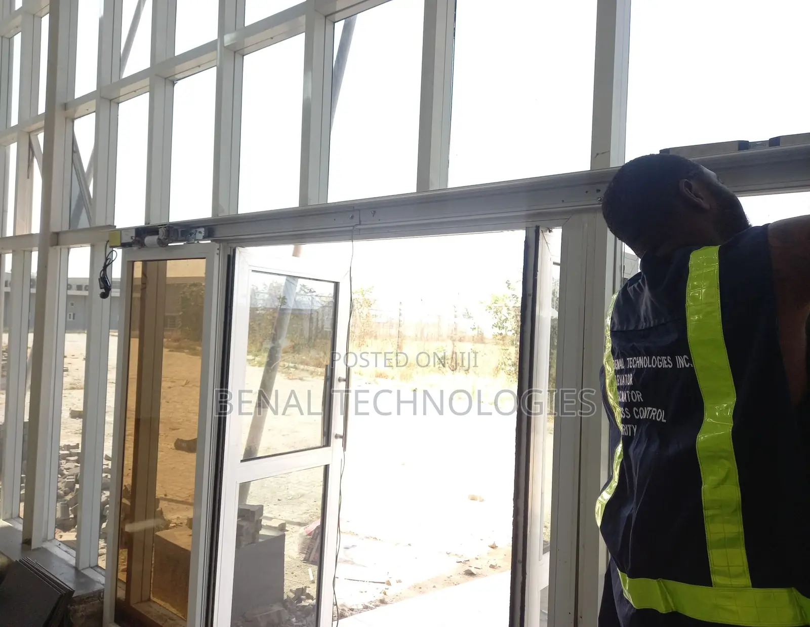 Sensor Installation for Auto Sliding Doors