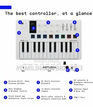 Arturia Minilab 3 Universal Music-Making Controller