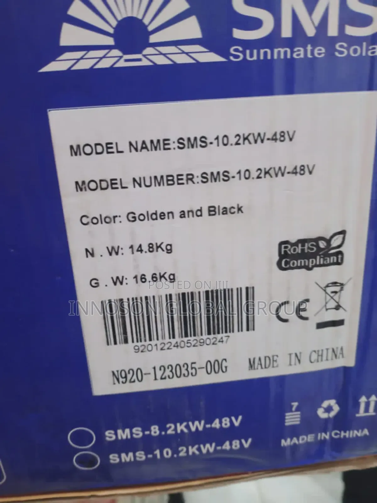 10.2kva SMS Inverter