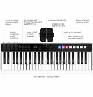 IK Multimedia Irig Keys I-O 49 Music Production Controller