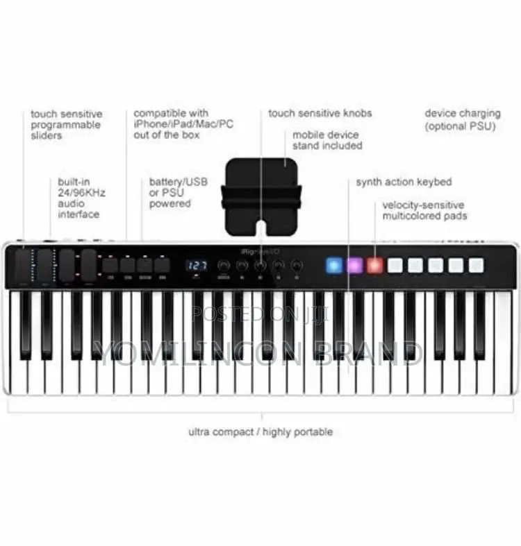 IK Multimedia Irig Keys I-O 49 Music Production Controller