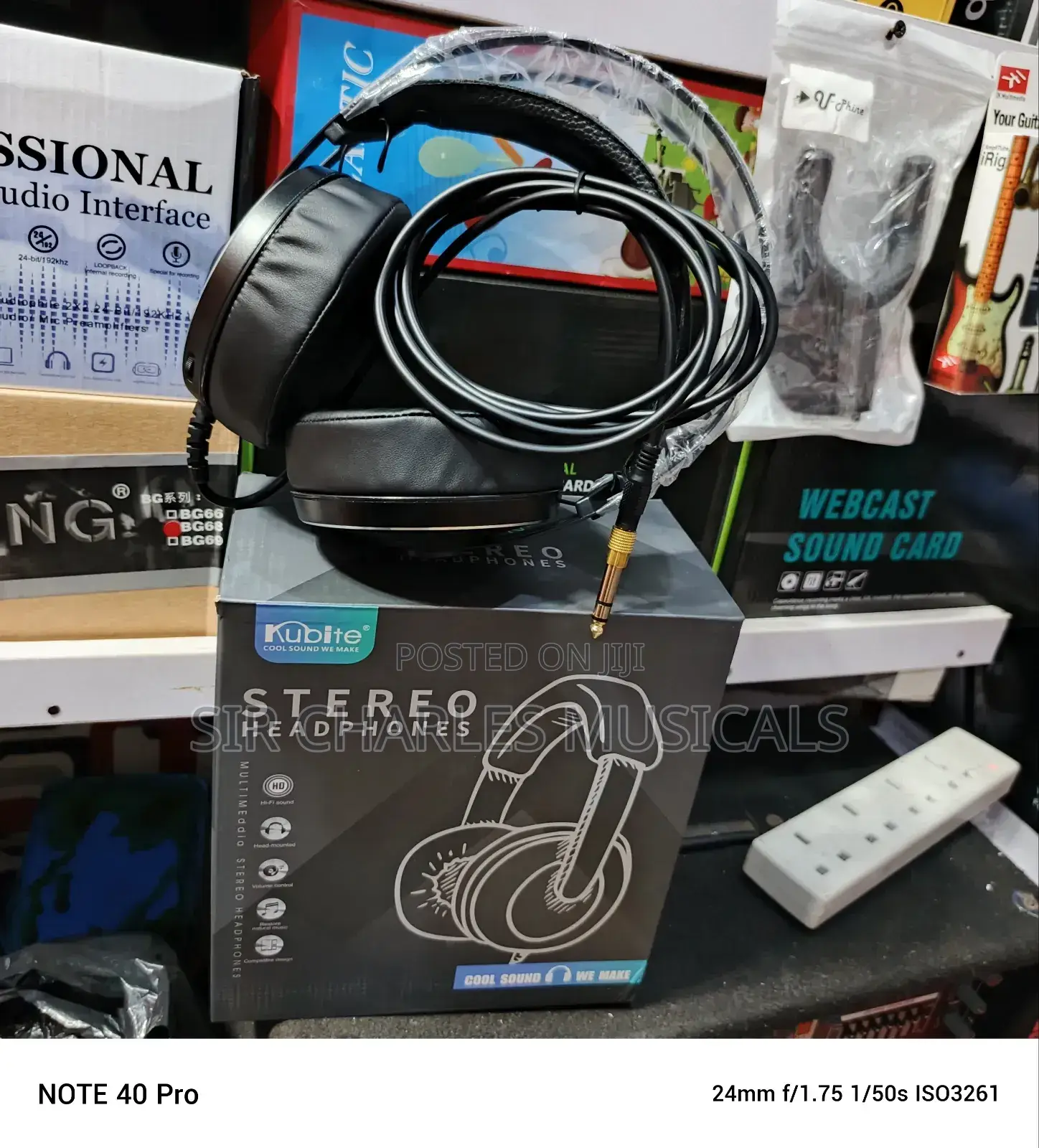 Original Kubite Professional Studio Headphone