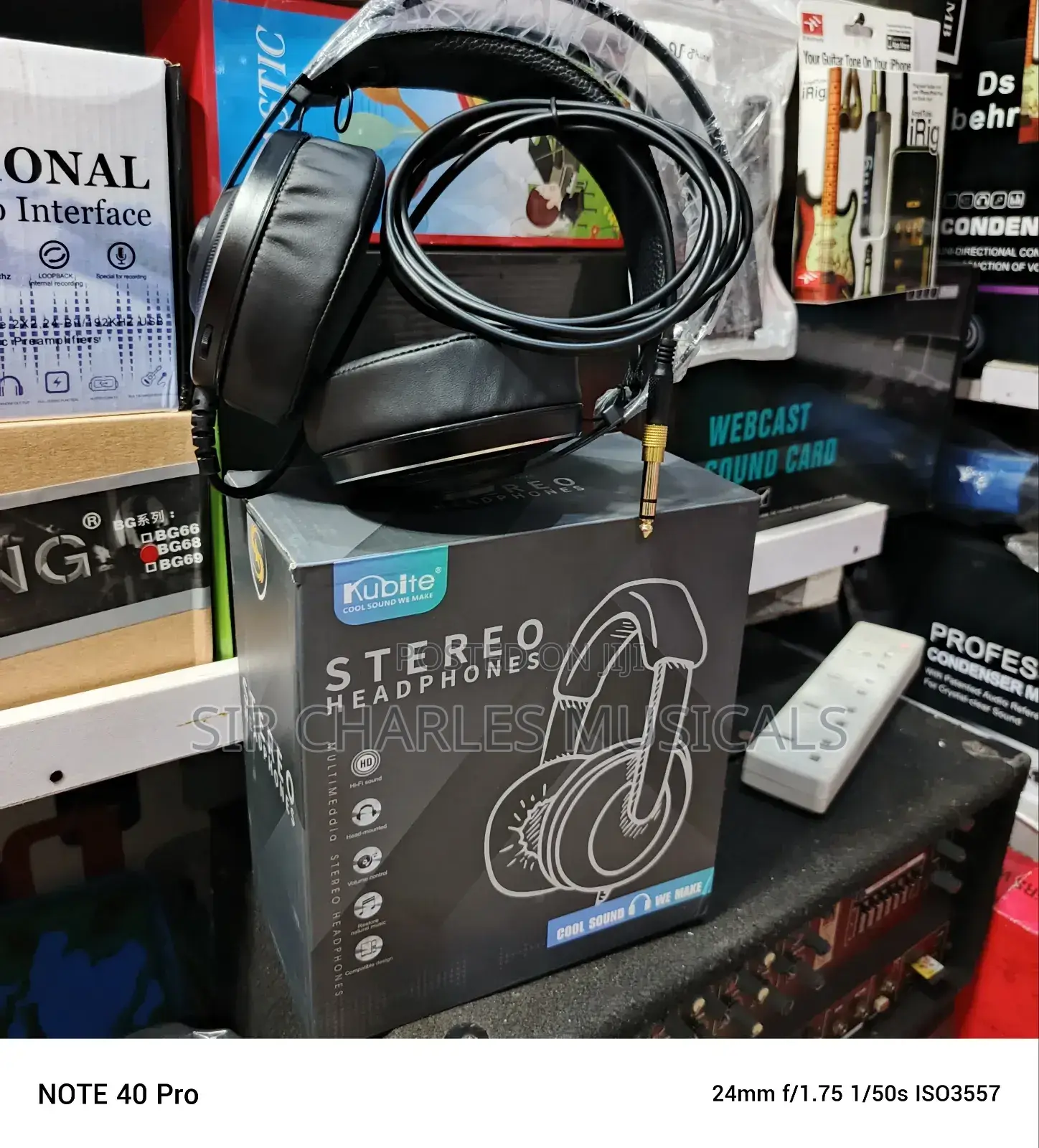 Original Kubite Professional Studio Headphone