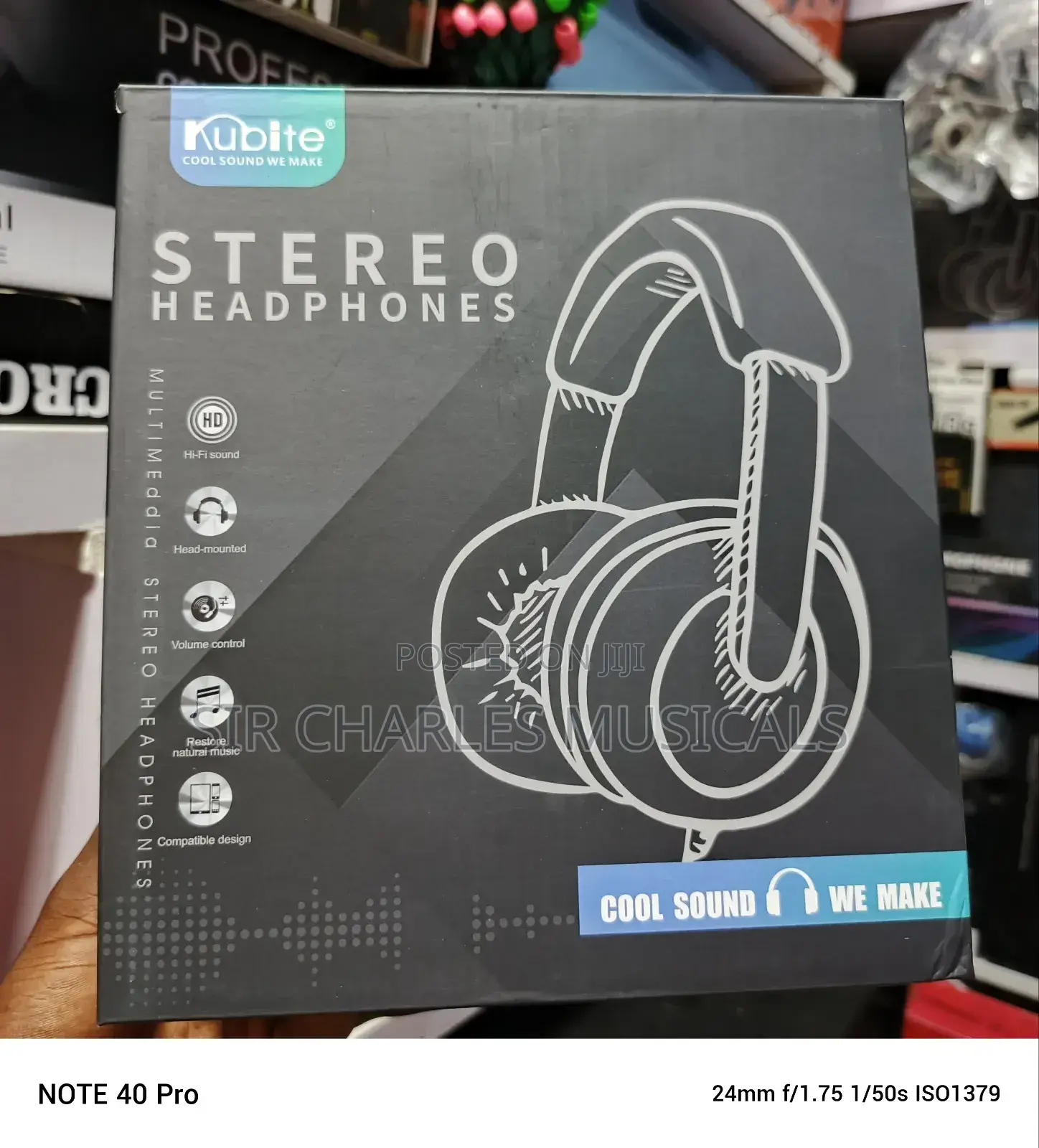 Original Kubite Professional Studio Headphone