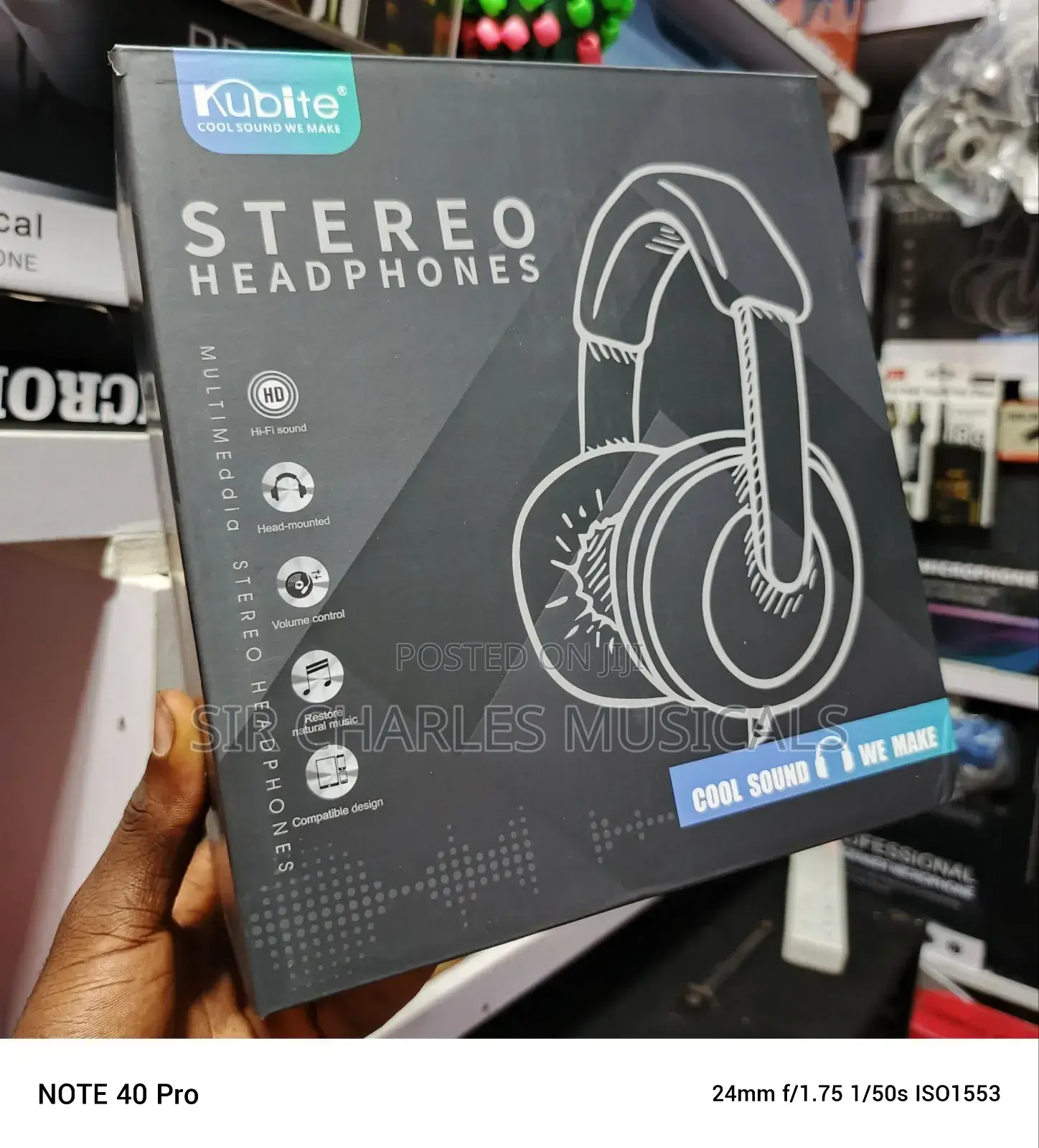 Original Kubite Professional Studio Headphone