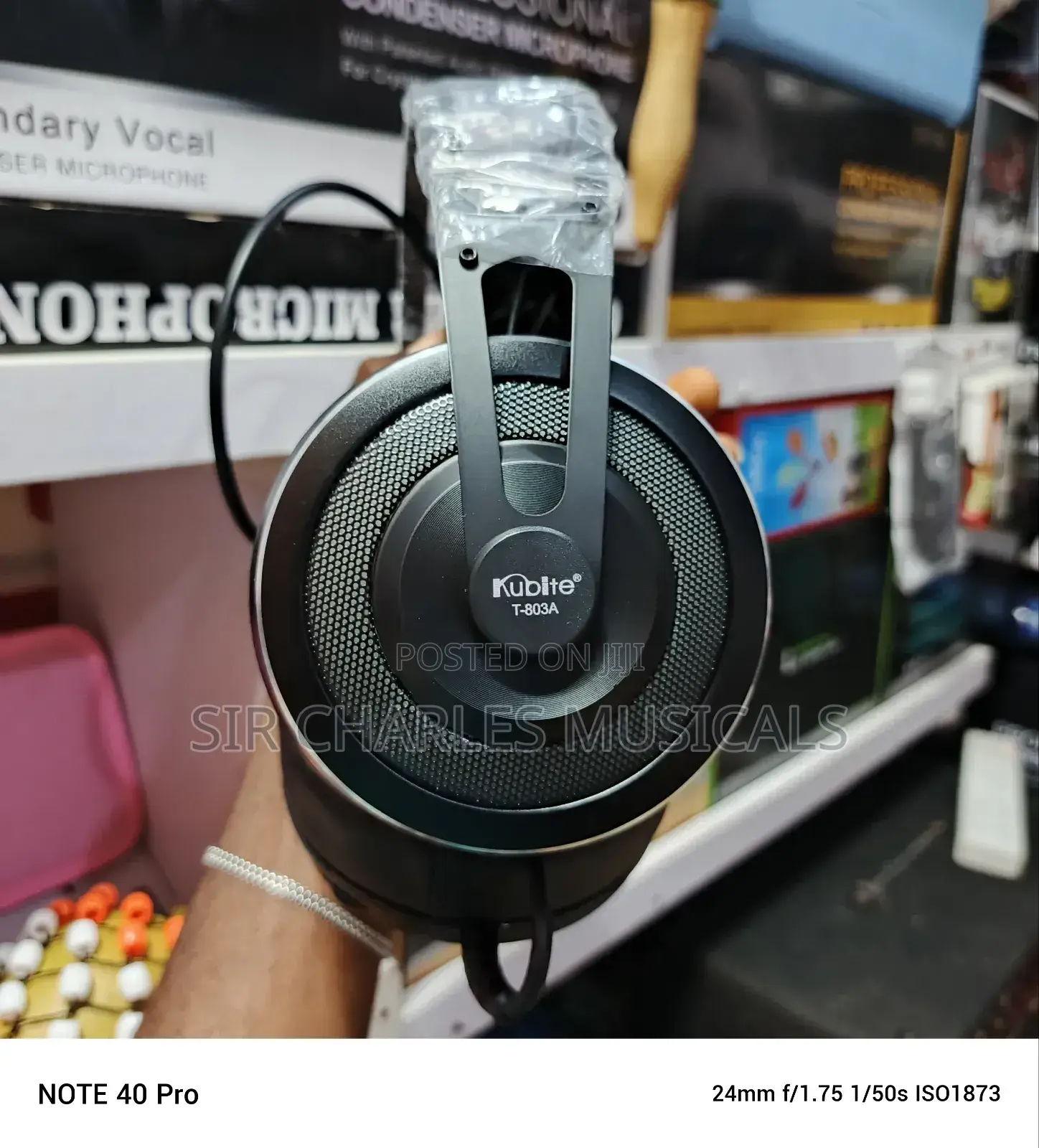 Original Kubite Professional Studio Headphone