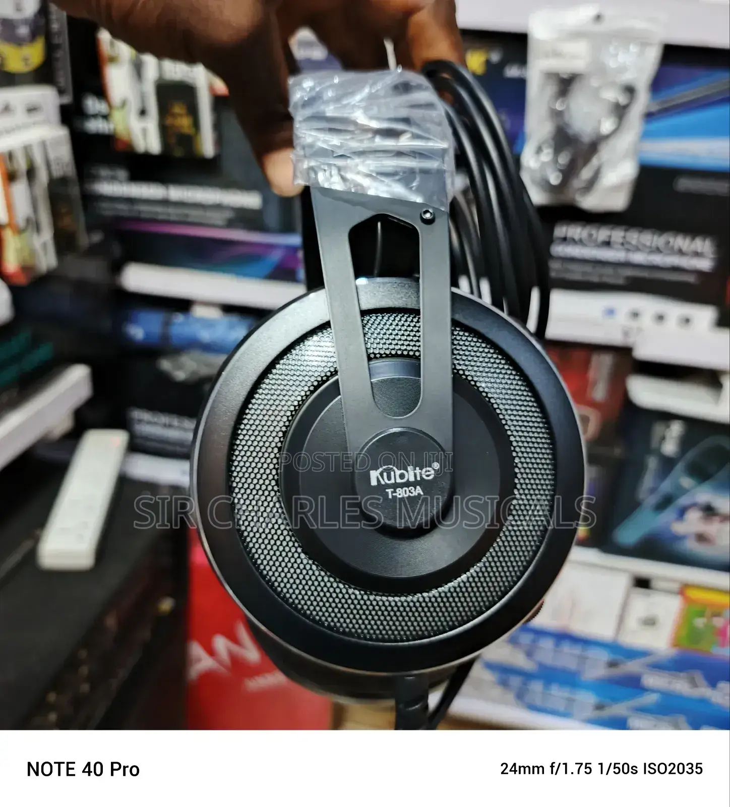 Original Kubite Professional Studio Headphone