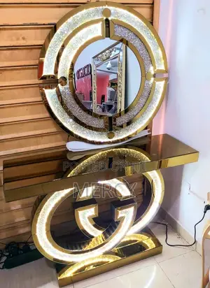 Console Mirror and Table