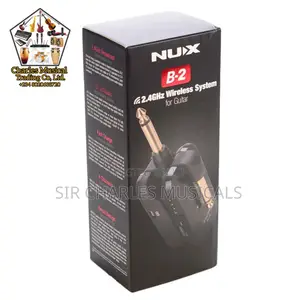 Nux B2 624ghz Wireless System for Guitar