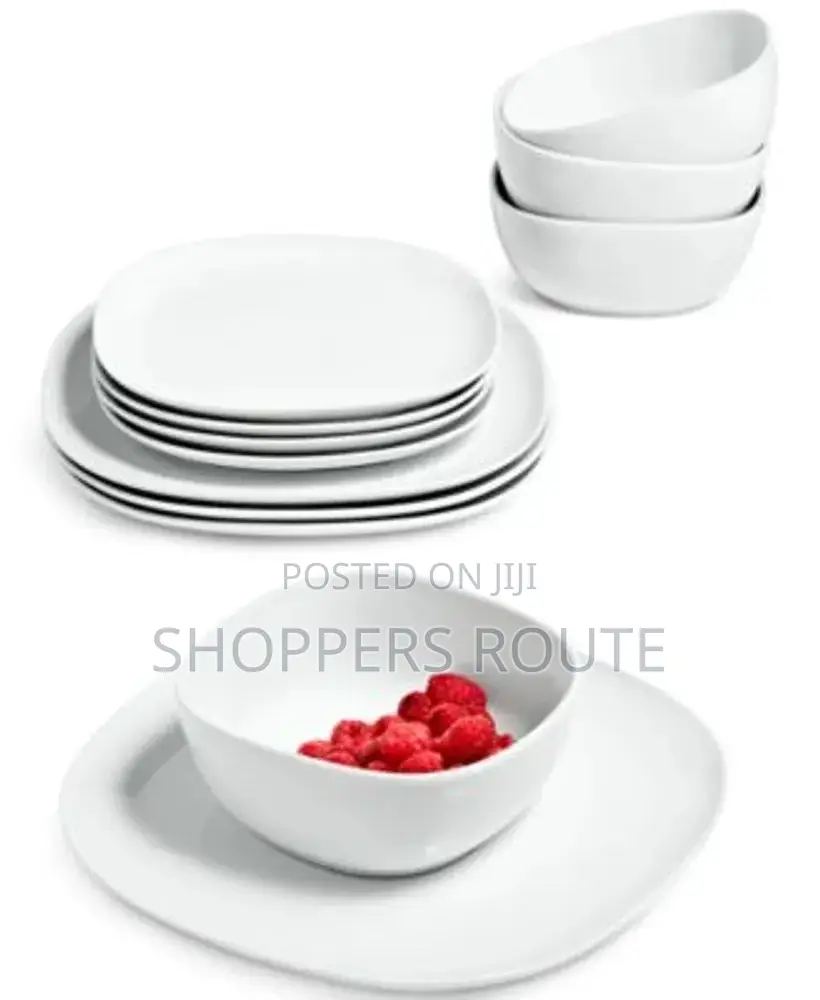 The Cellar
Whiteware 12 Piece Dinnerware Set(Imported)