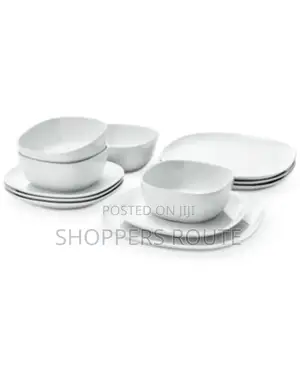 The Cellar
Whiteware 12 Piece Dinnerware Set(Imported)