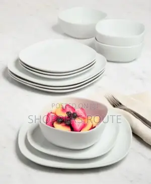 The Cellar
Whiteware 12 Piece Dinnerware Set(Imported)