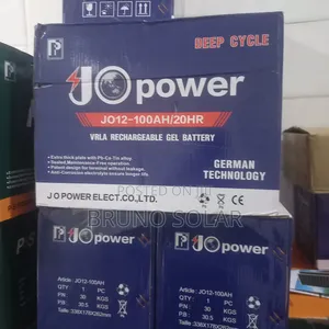100ah J .O Power Solar Battery