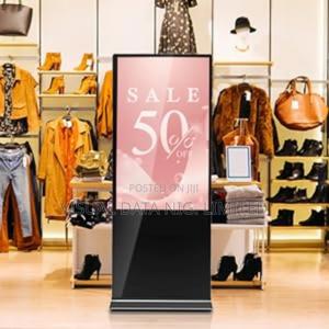 55 Inches Double Side Floor Stand Advertising Screen