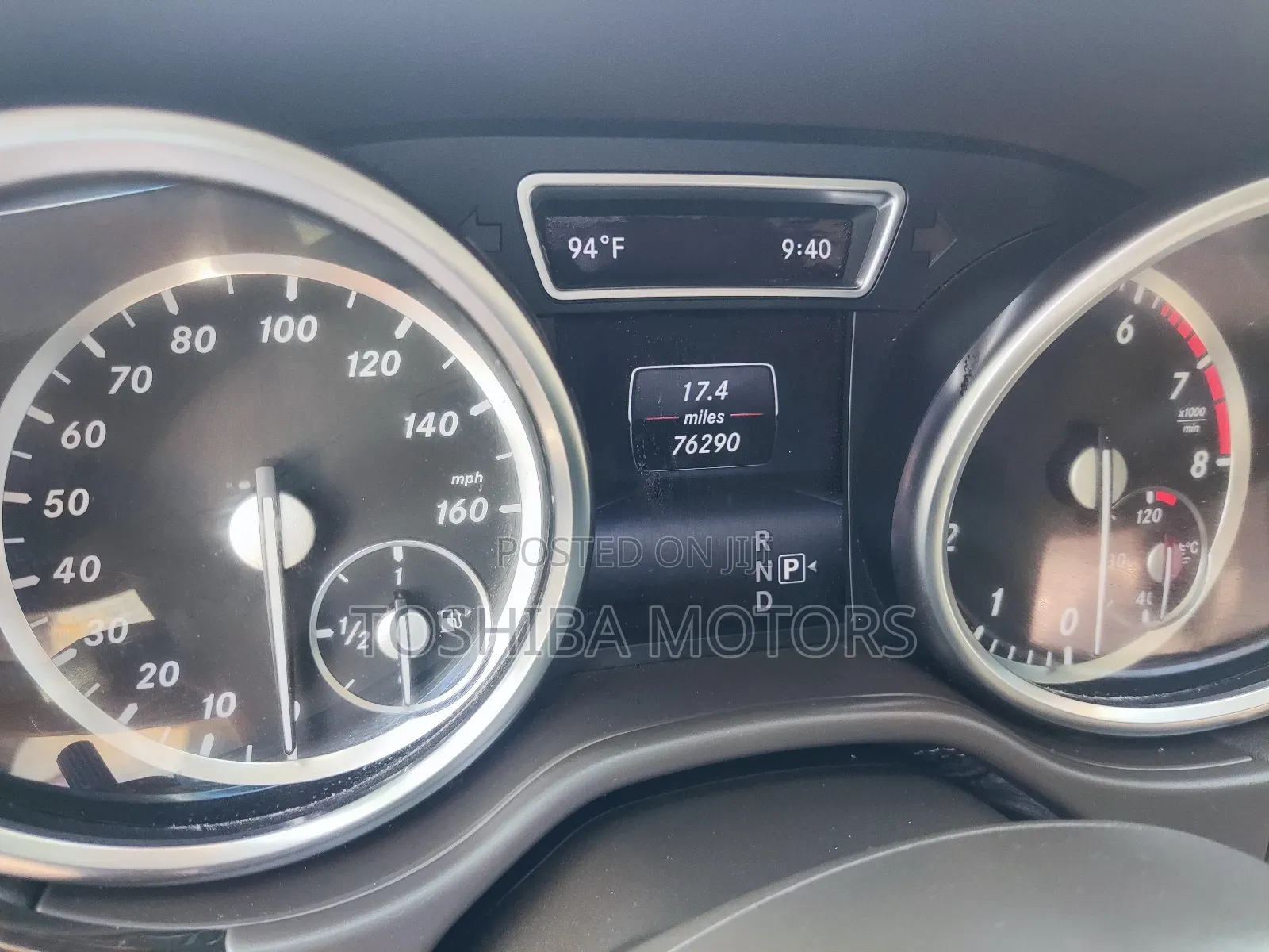 Mercedes-Benz M Class 2014 White