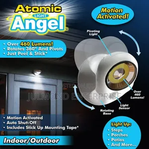Motion Activated Sensor Light.