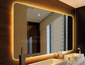 Long Dining 3 Light Sensor Mirror