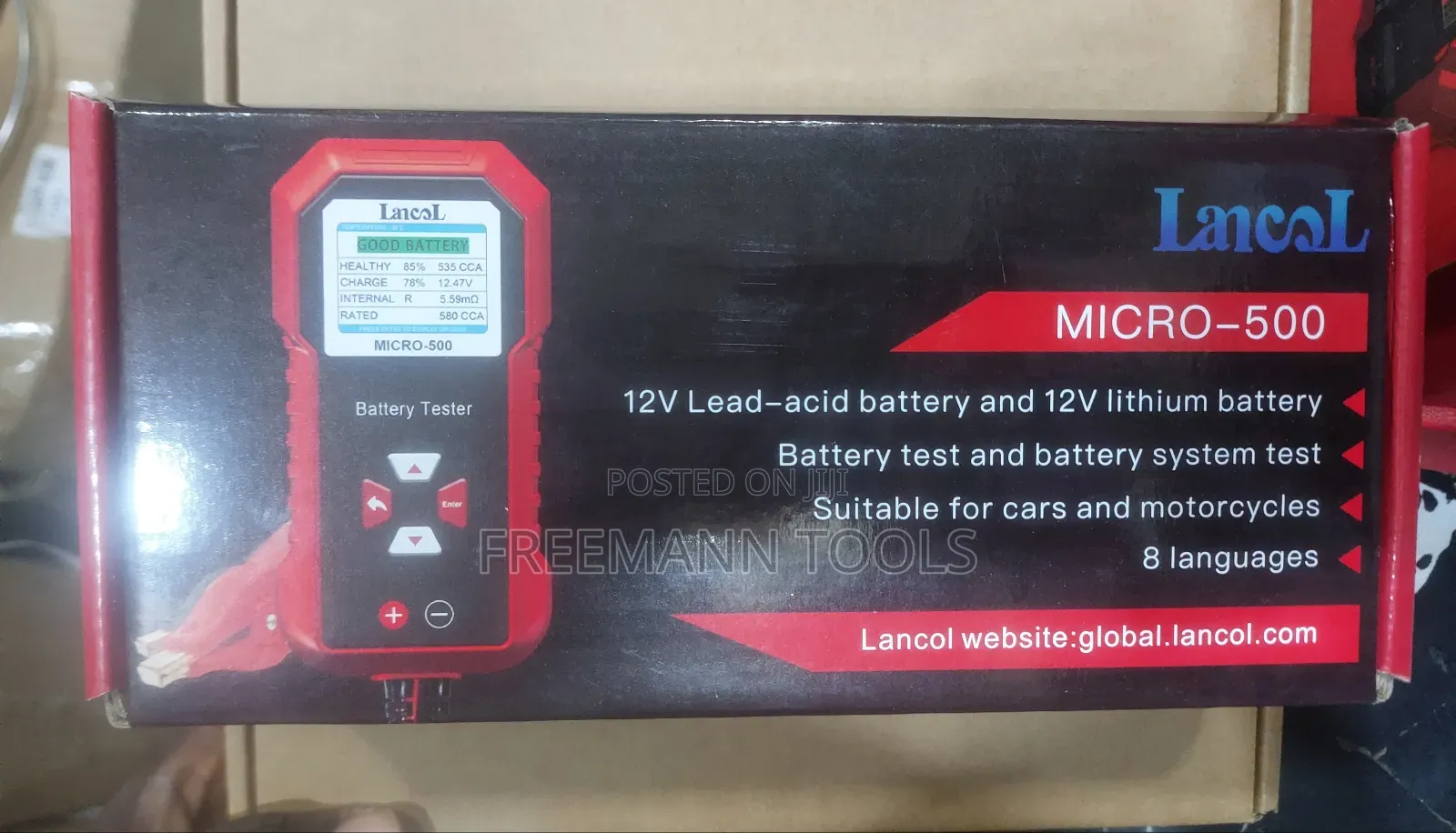 Micro 500 Battery Tester