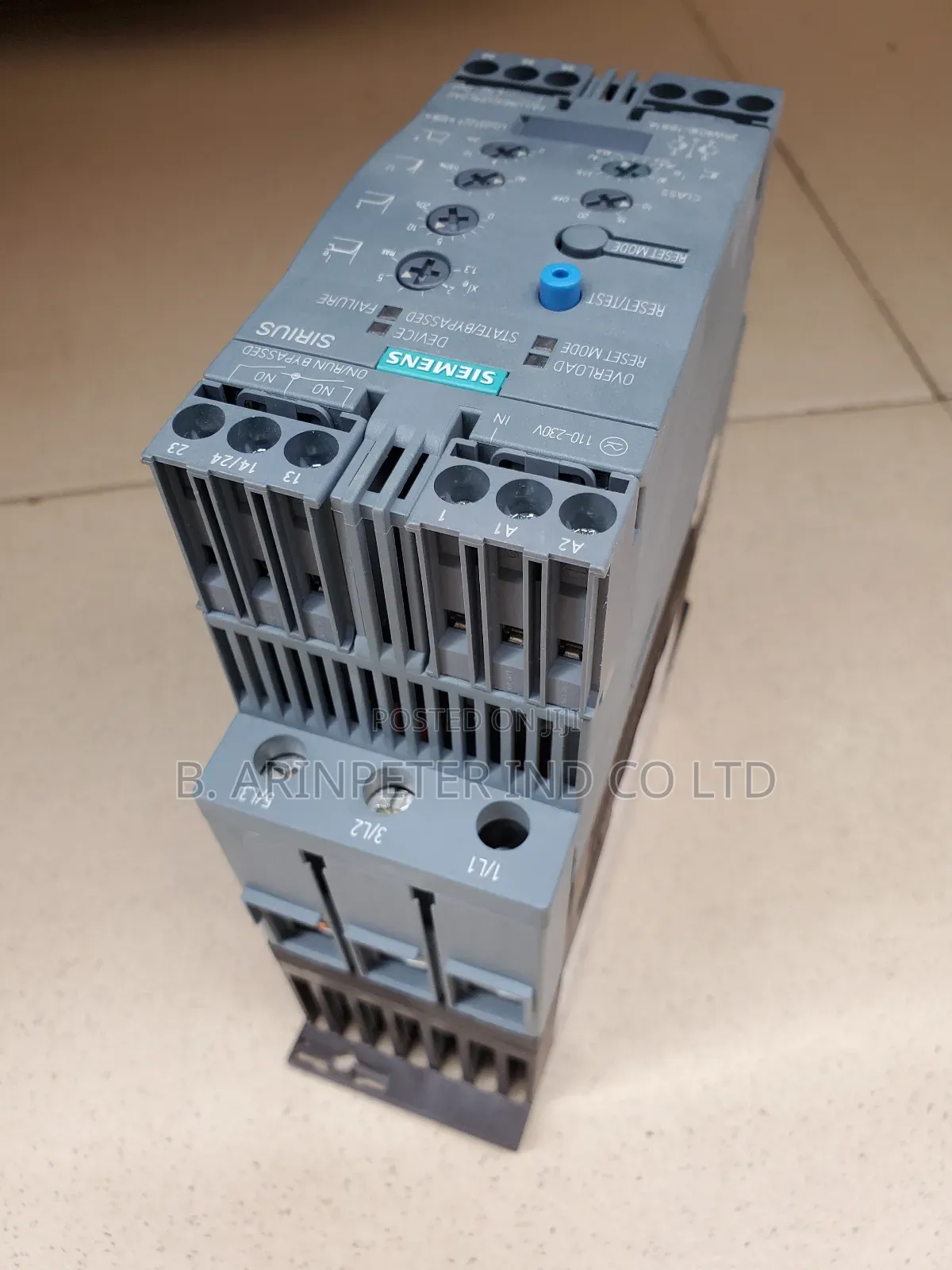 Siemens Soft Starter.