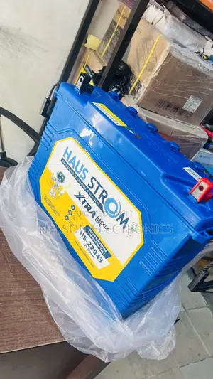 Haus Strom 12v220a India Tubular Battery With 2year Warrant