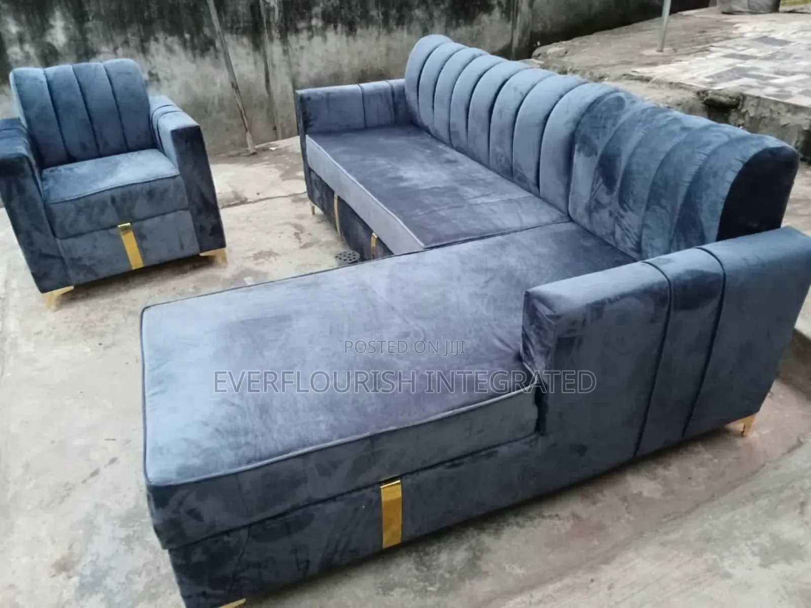 L-Shape Sofa Parlour Chair