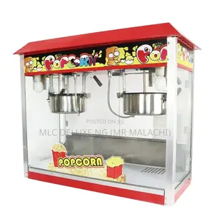 Popcorn Maker With Double Pots /Electric Popcorn Machine