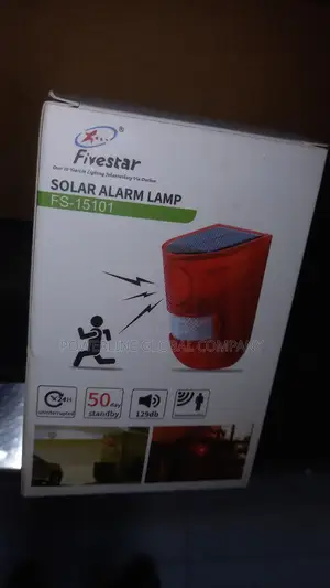 Sensor Solar Alarm System for Homes/ Hotels/ Guesthouses